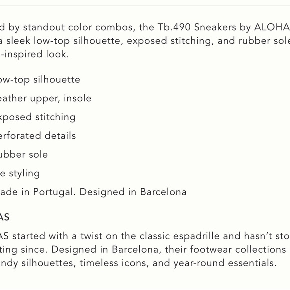 ALOHAS Tb90 Rife Sneaker Ivory - Picture 4 of 4